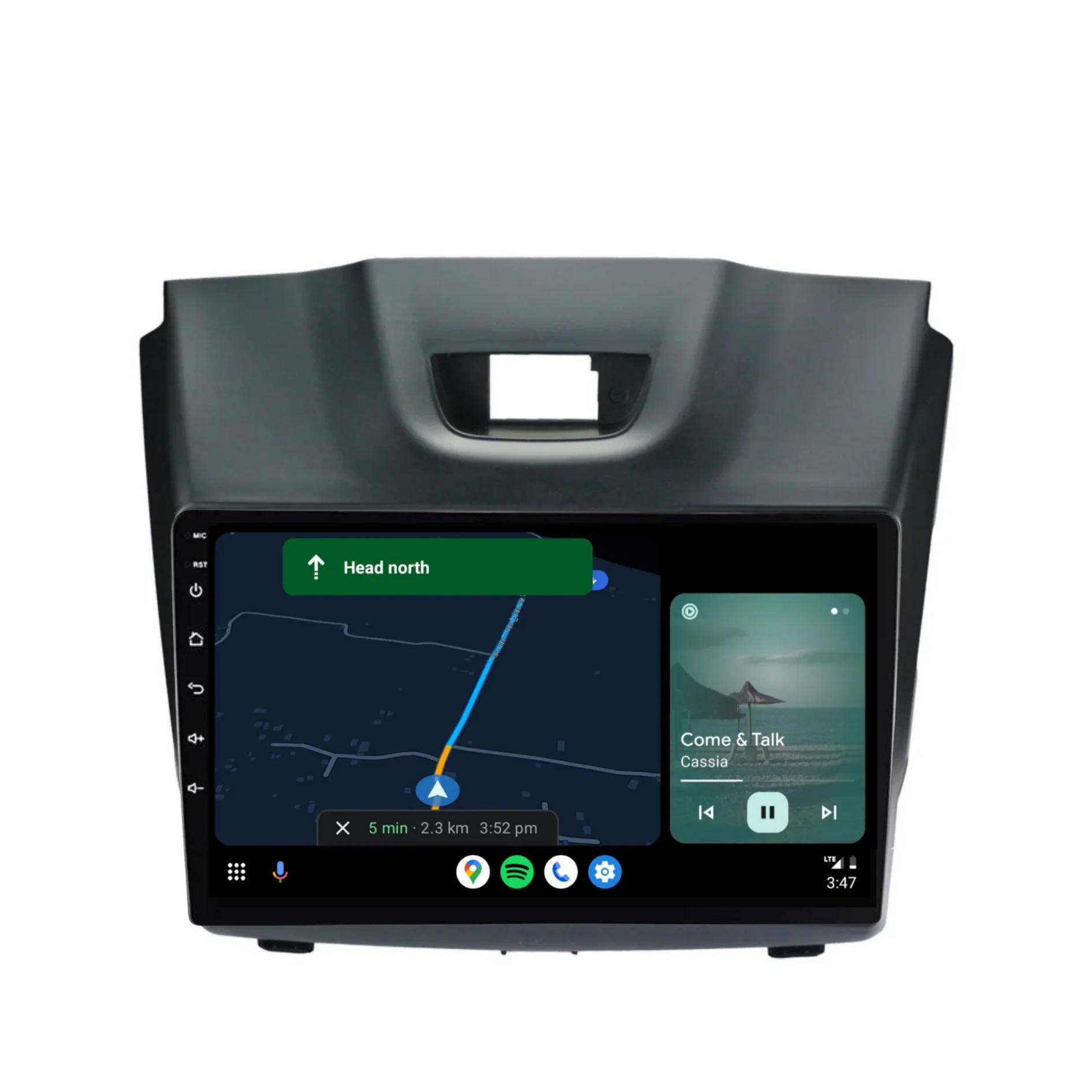 Isuzu DMAX/MUX (2012-2019) Plug & Play Head Unit Upgrade Kit: Car Radio with Wireless & Wired Apple CarPlay & Android Auto - Image 4
