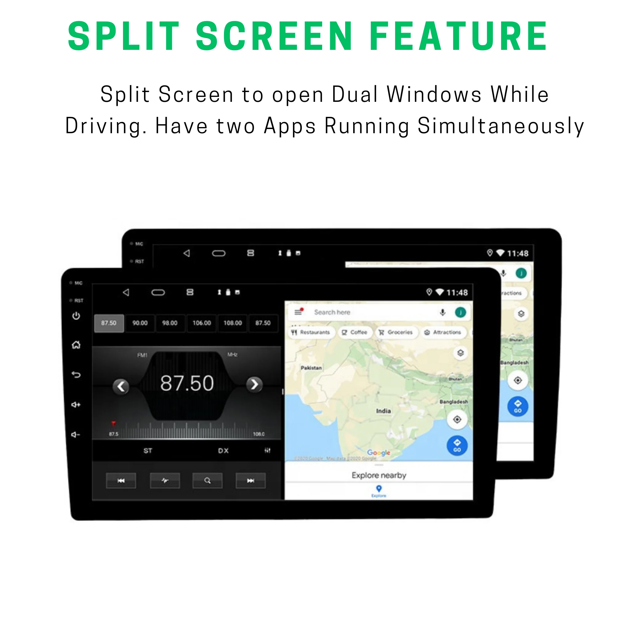 Nissan Micra (2010-2015) Plug & Play Head Unit Upgrade Kit: Car Radio with Wireless & Wired Apple CarPlay & Android Auto - Image 6