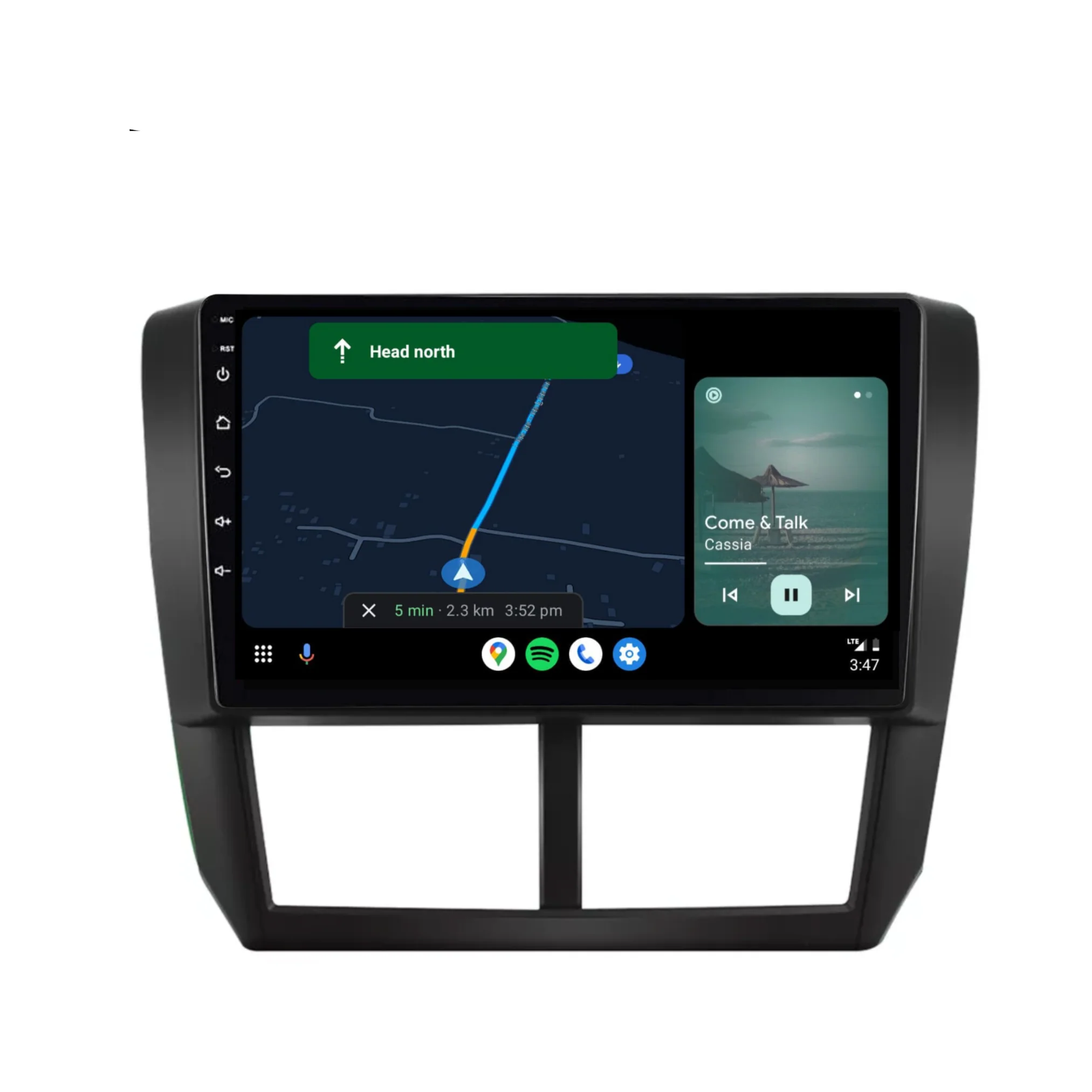 Subaru Forester/Impreza (2008-2012) Plug & Play Head Unit Upgrade Kit: Car Radio with Wireless & Wired Apple CarPlay & Android Auto - Image 4