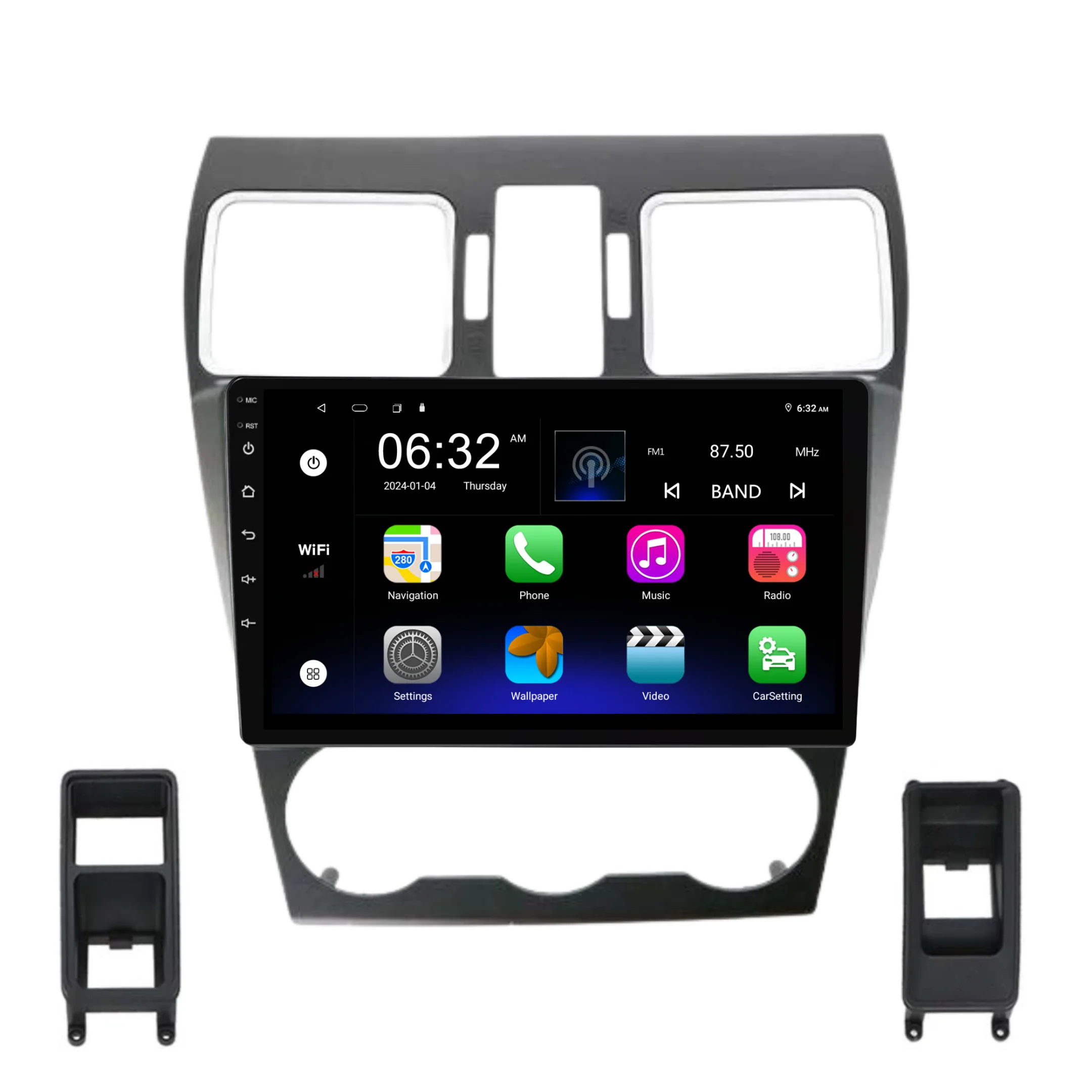 Subaru Forester/Impreza/XV/WRX/Levorg (2015-2018) Plug & Play Head Unit Upgrade Kit: Car Radio with Wireless & Wired Apple CarPlay & Android Auto - Image 7