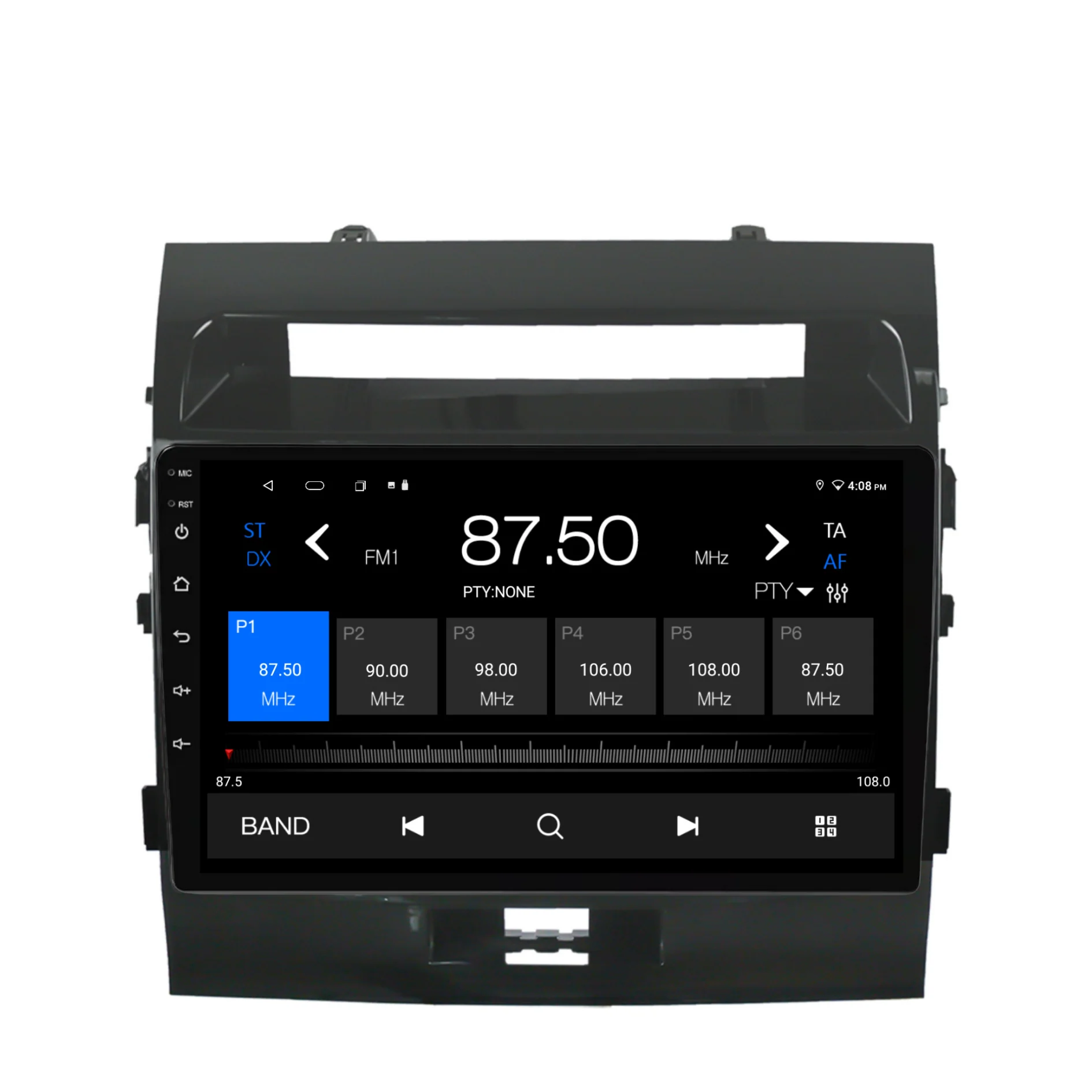 Toyota Landcruiser 200 Series (2008-2015) Plug & Play Head Unit Upgrade Kit: Car Radio with Wireless & Wired Apple CarPlay & Android Auto - Image 5
